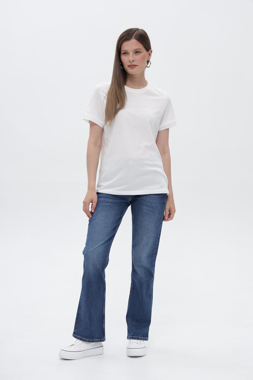 Футболка Tom Tailor женская белая