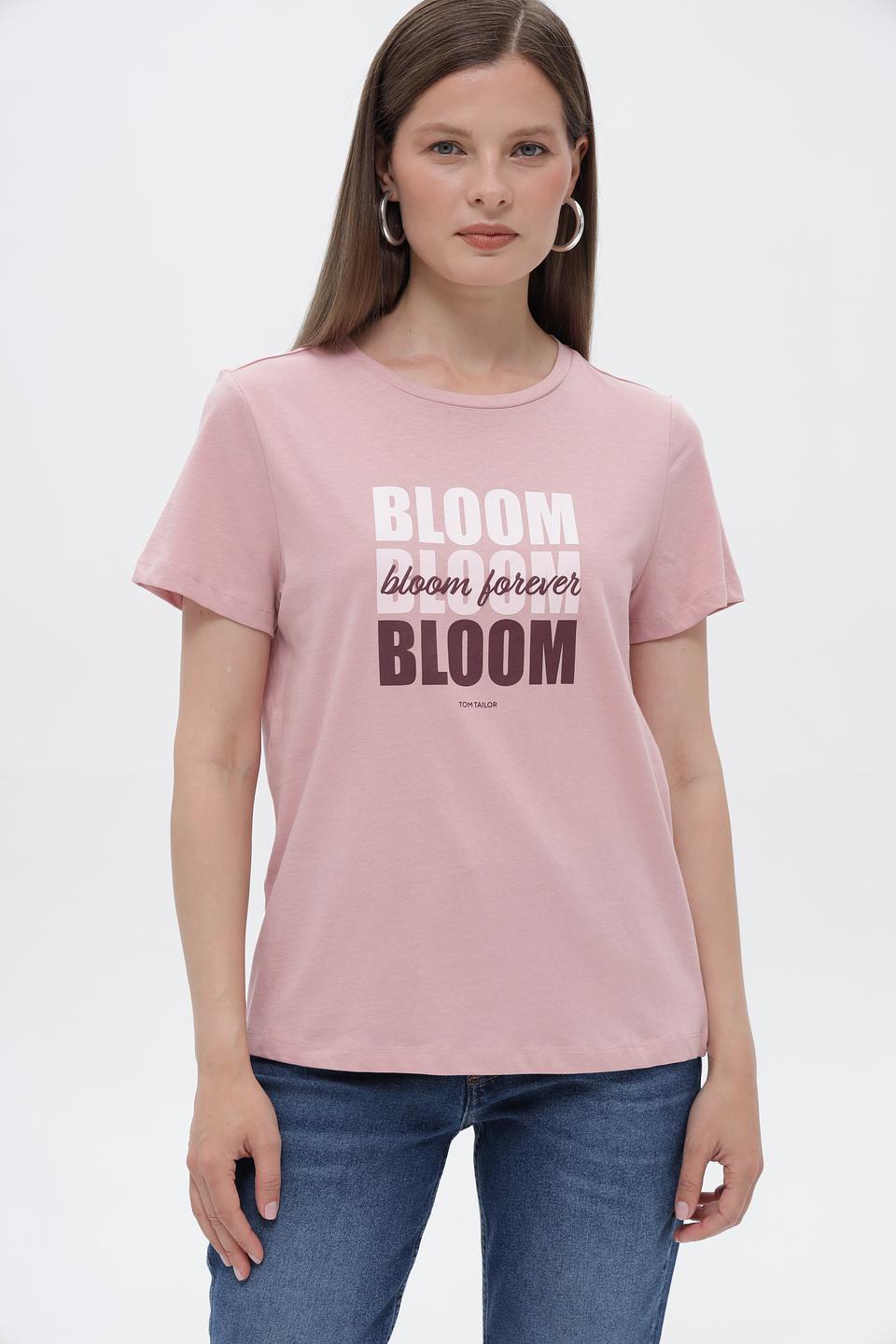 Футболка Tom Tailor с принтом Bloom