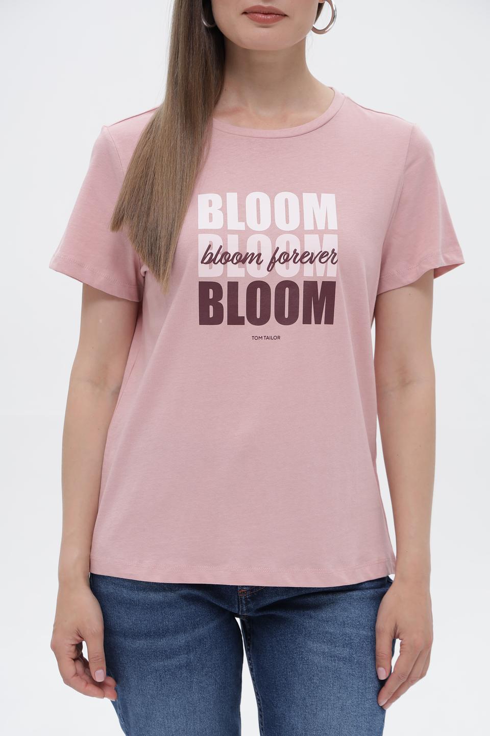 Футболка Tom Tailor с принтом Bloom