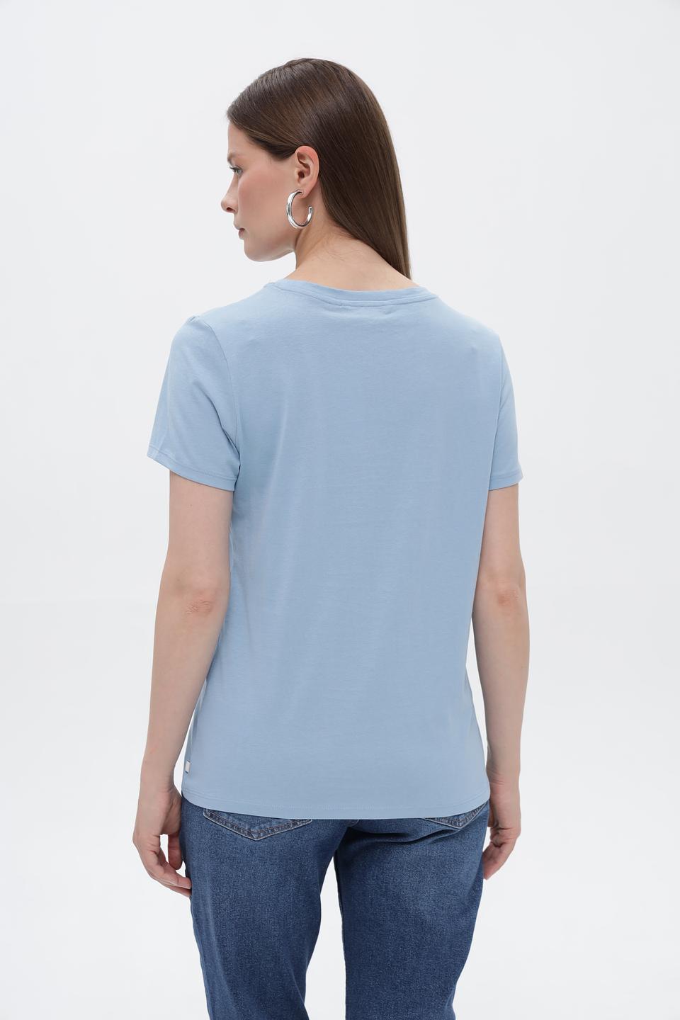 Футболка Tom Tailor denim голубая