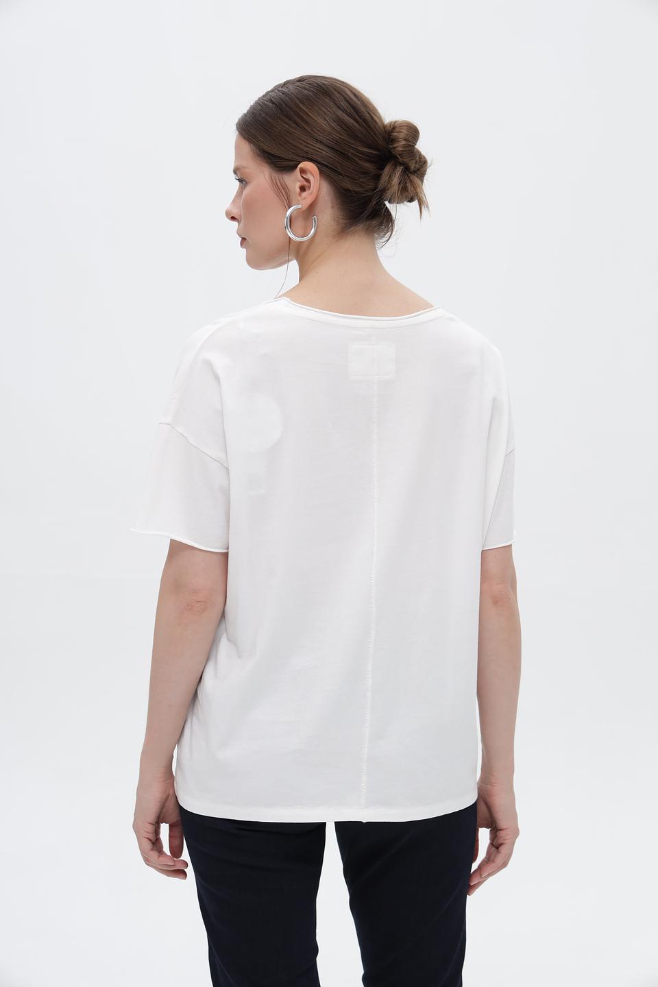 Футболка Oui с леопардовым принтом