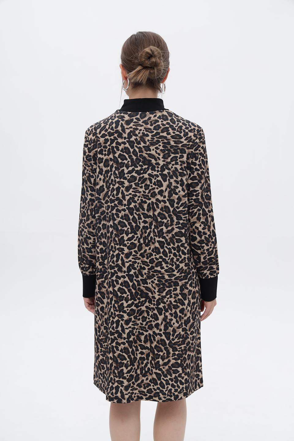 Платье Miss Lagotte с леопардовым принтом