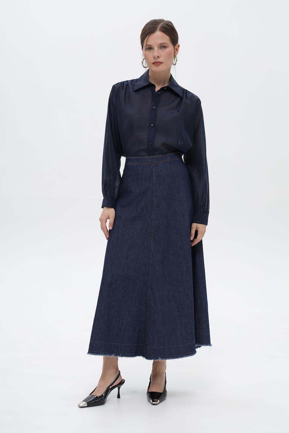 Блузка Croche с длинным рукавом