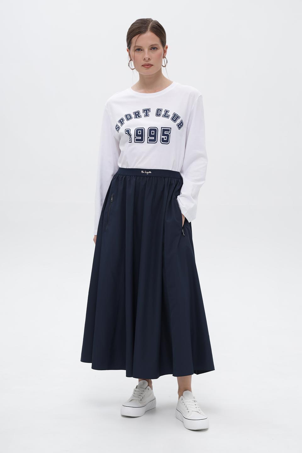 Юбка Miss Lagotte темно-синяя