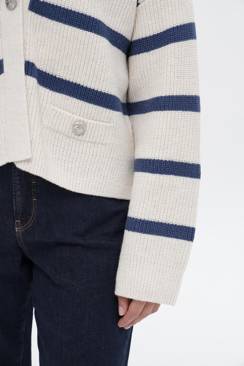 Жакет Oui в полоску