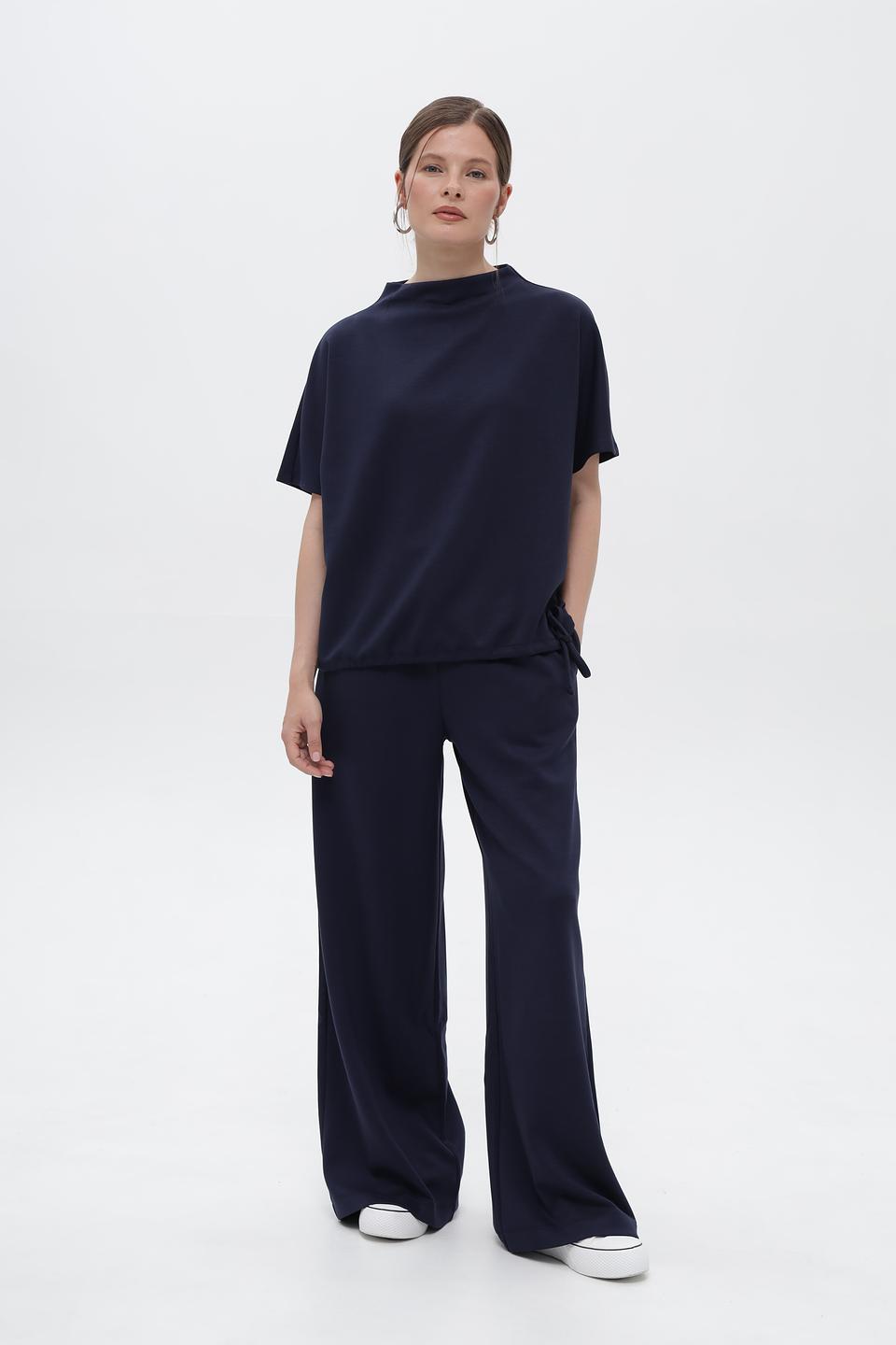 Пуловер Miss Lagotte темно-синий