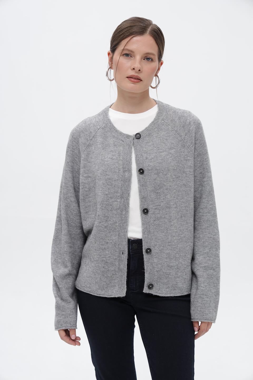 Жакет Miss Lagotte серый