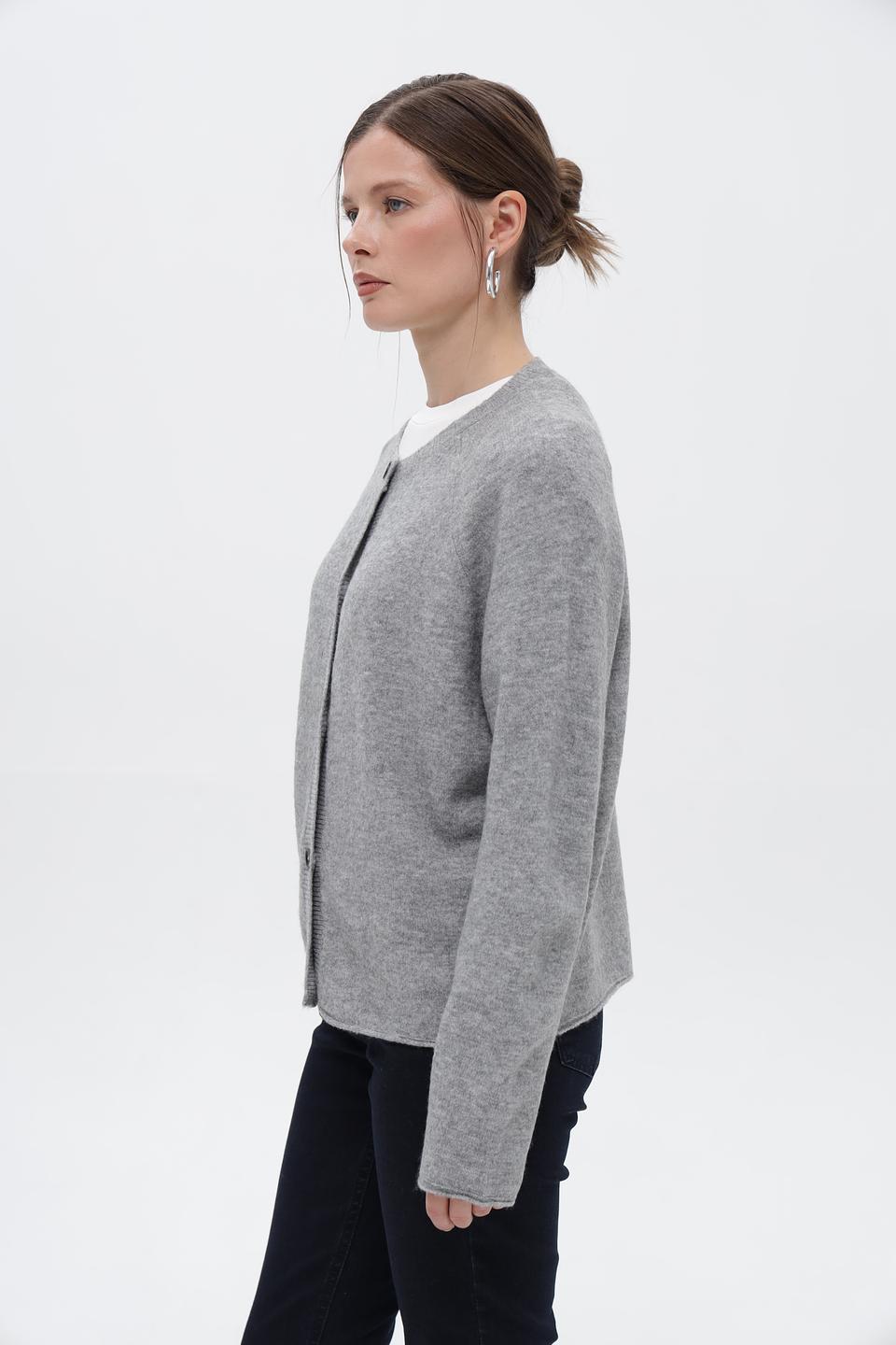 Жакет Miss Lagotte серый