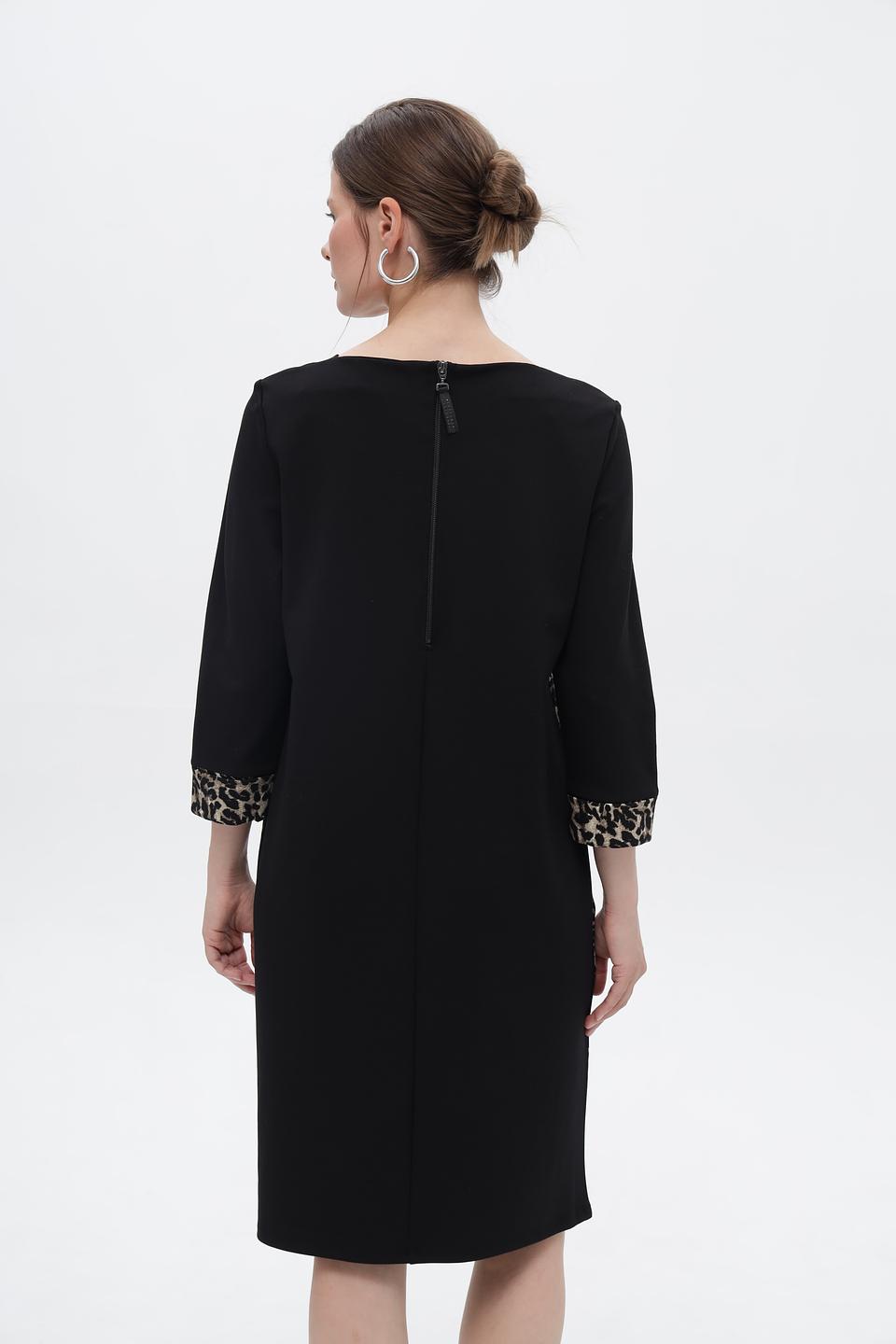 Платье Betty Barclay с леопардовыми деталями