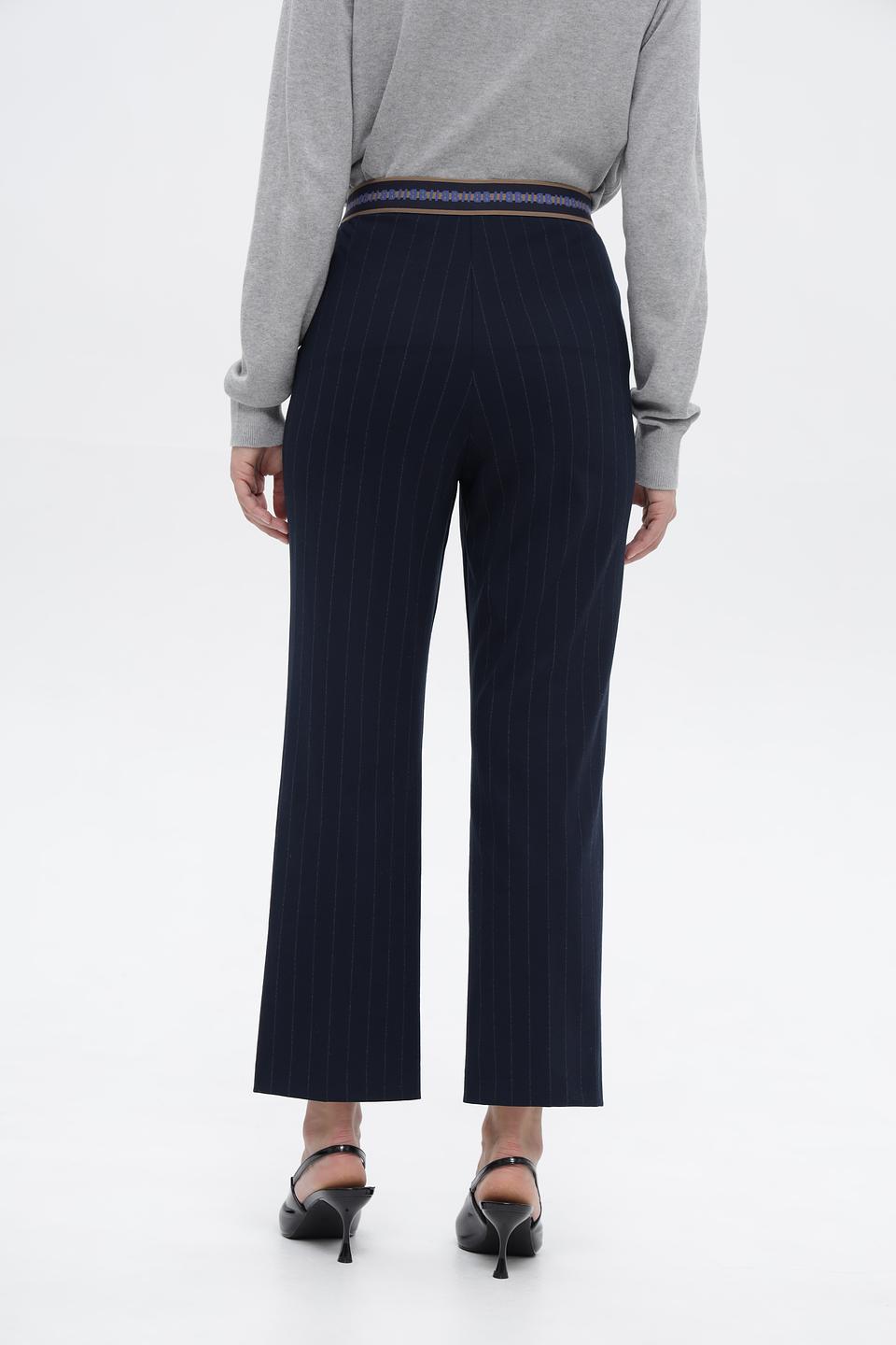 Брюки классические Bianca в полоску