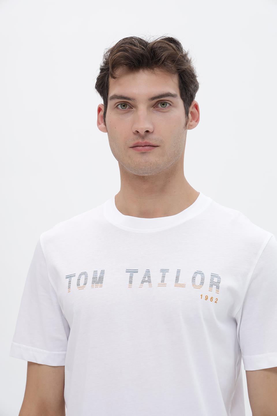 Футболка Tom Tailor basic белый