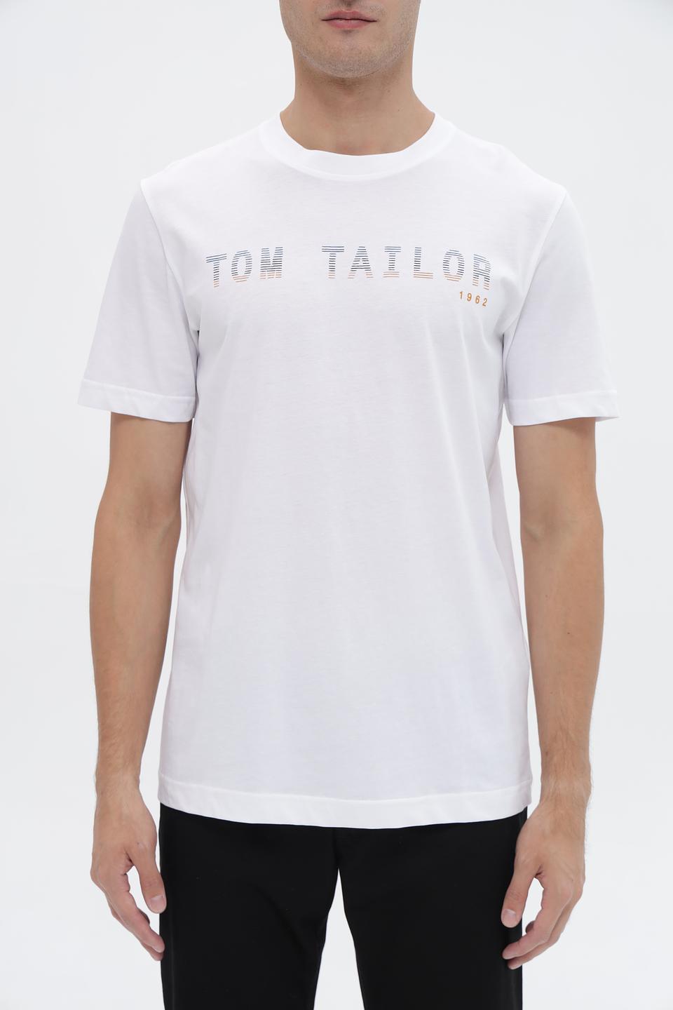 Футболка Tom Tailor basic белый