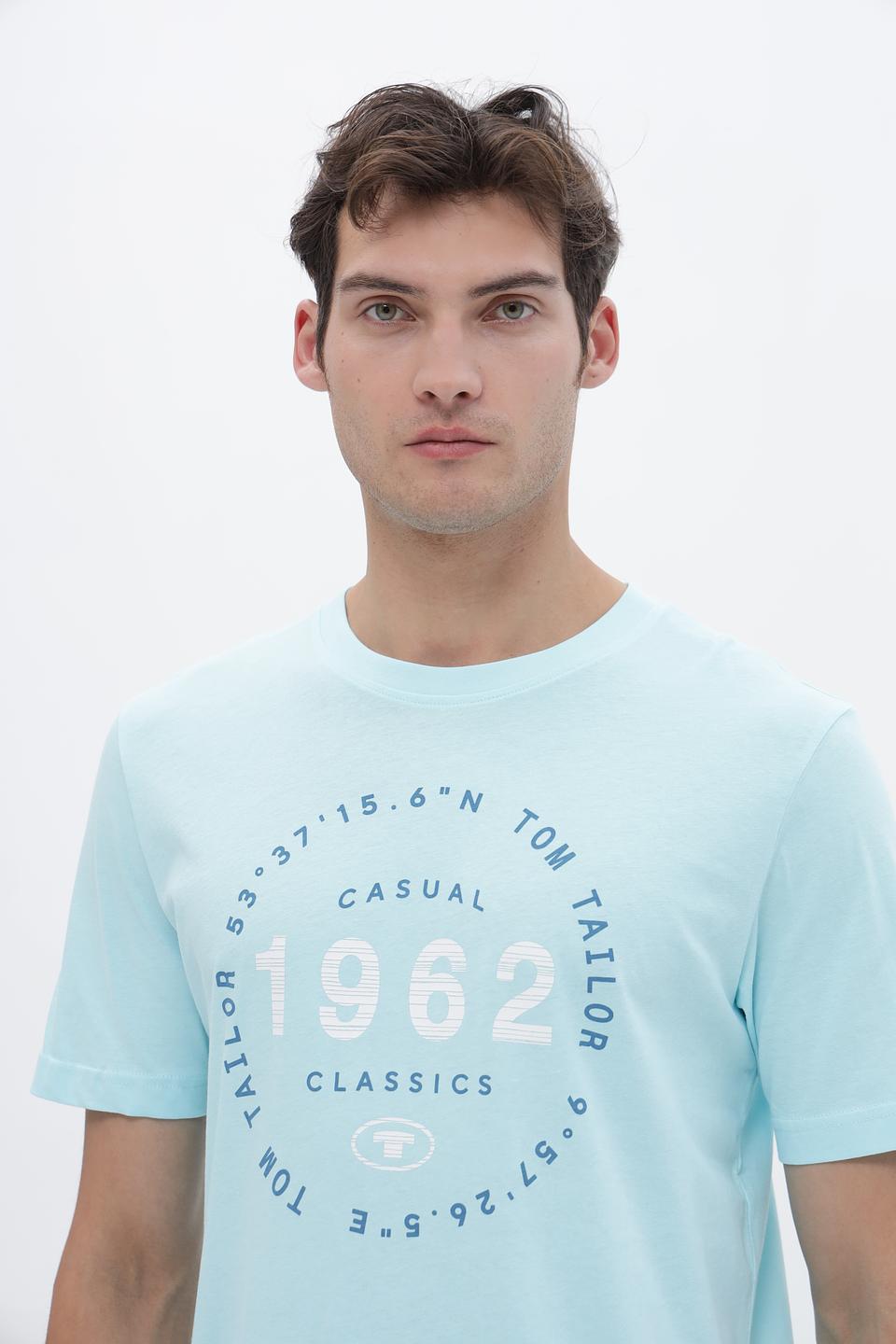 Футболка Tom Tailor CASUAL голубая