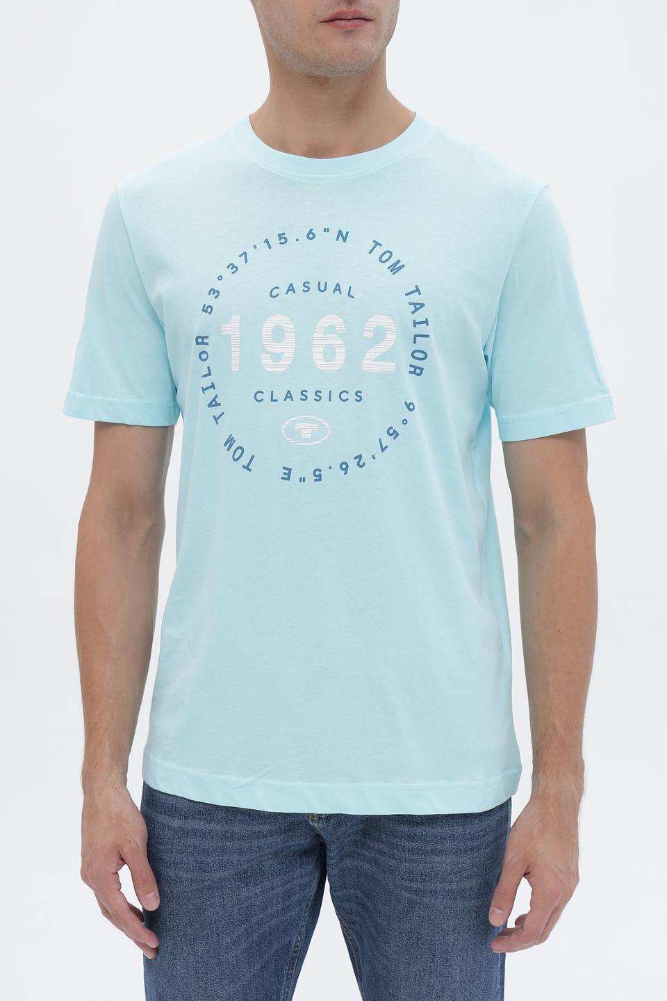 Футболка Tom Tailor CASUAL голубая