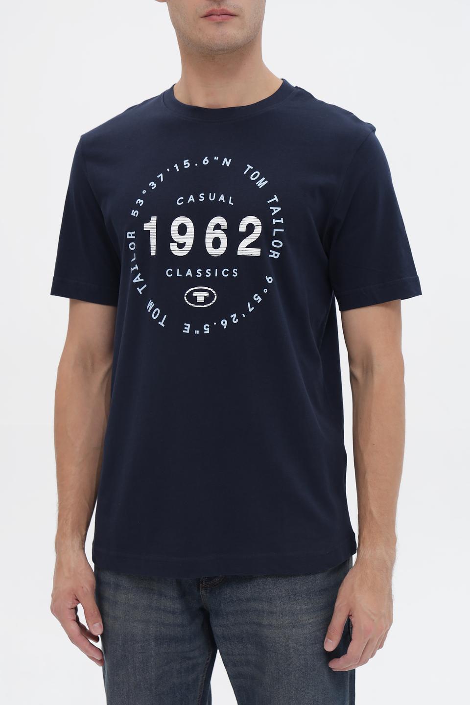 Футболка Tom Tailor CASUAL Classics синяя