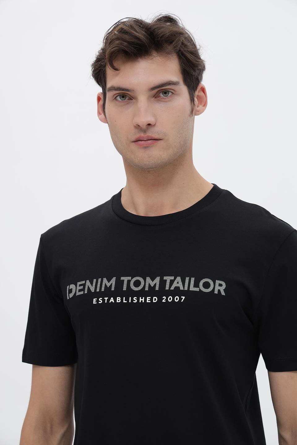 Футболка Tom Tailor denim чёрная