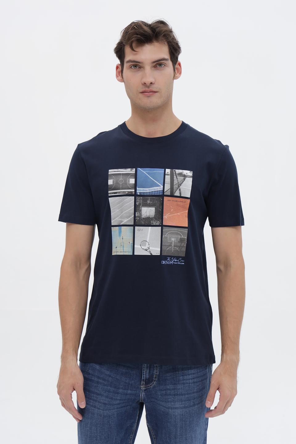 Футболка Tom Tailor denim синяя