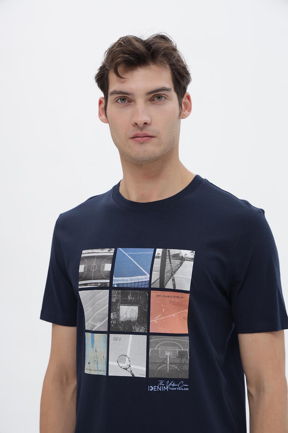 Футболка Tom Tailor denim синяя