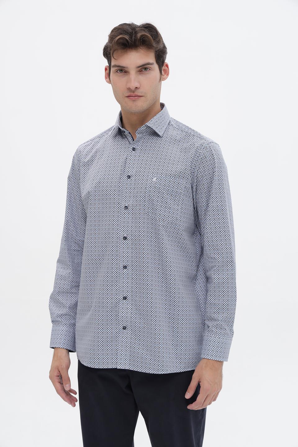 Рубашка Casa Moda с принтом