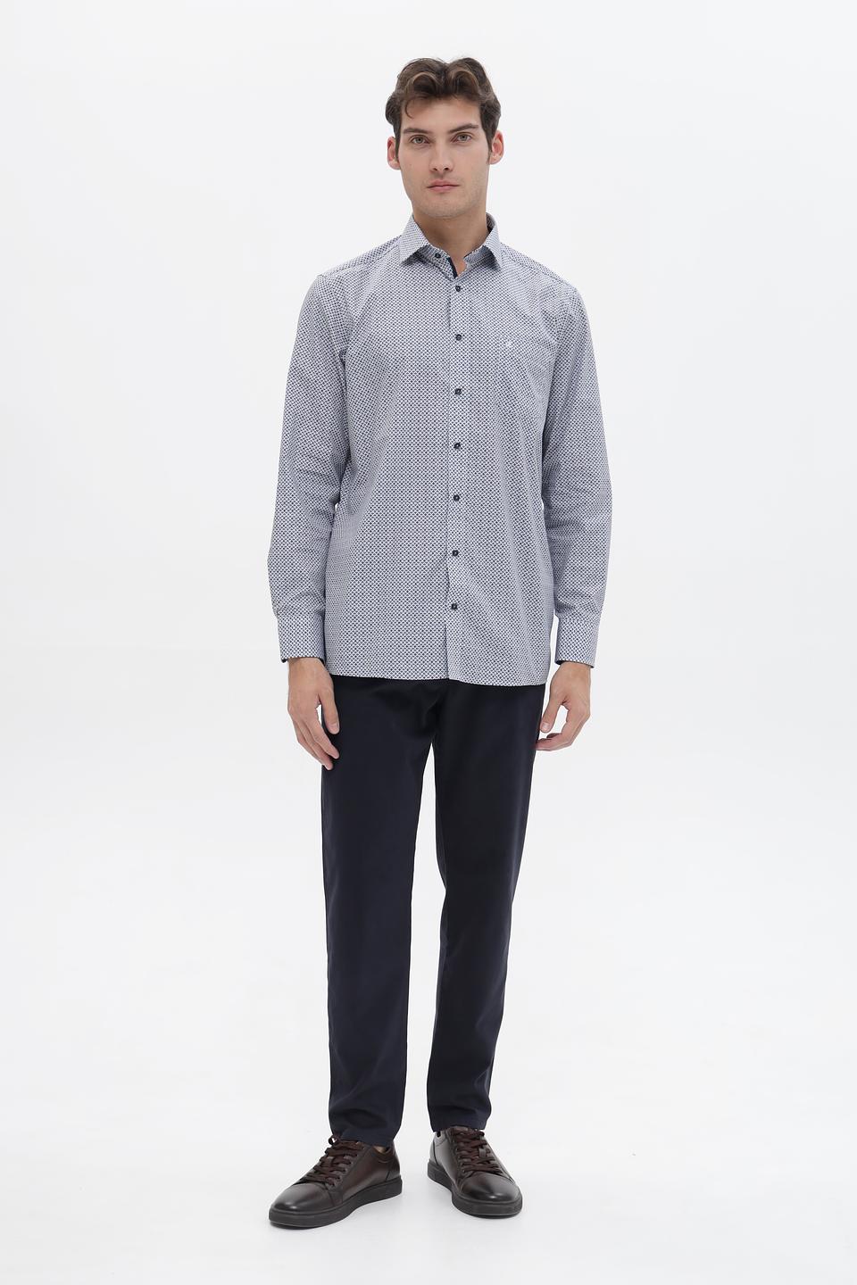 Рубашка Casa Moda с принтом