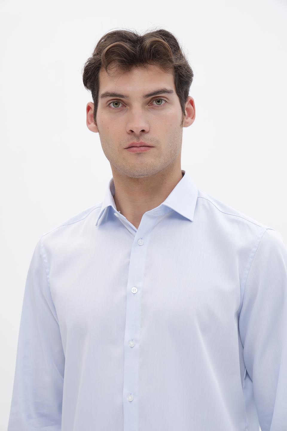 Рубашка Venti men голубая