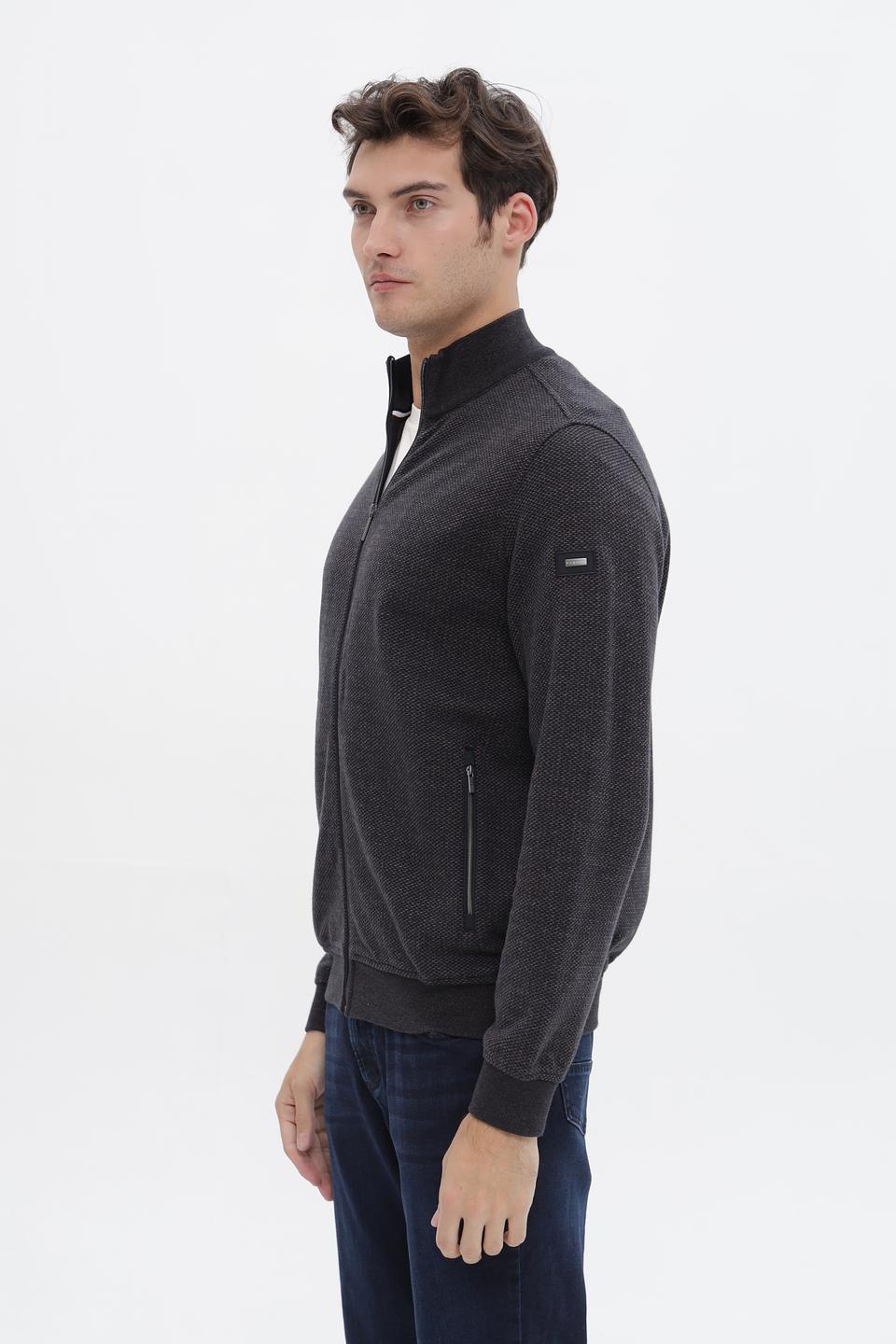 Кардиган Bugatti мужской серый