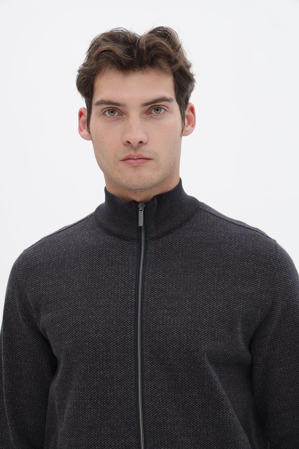 Кардиган Bugatti мужской серый