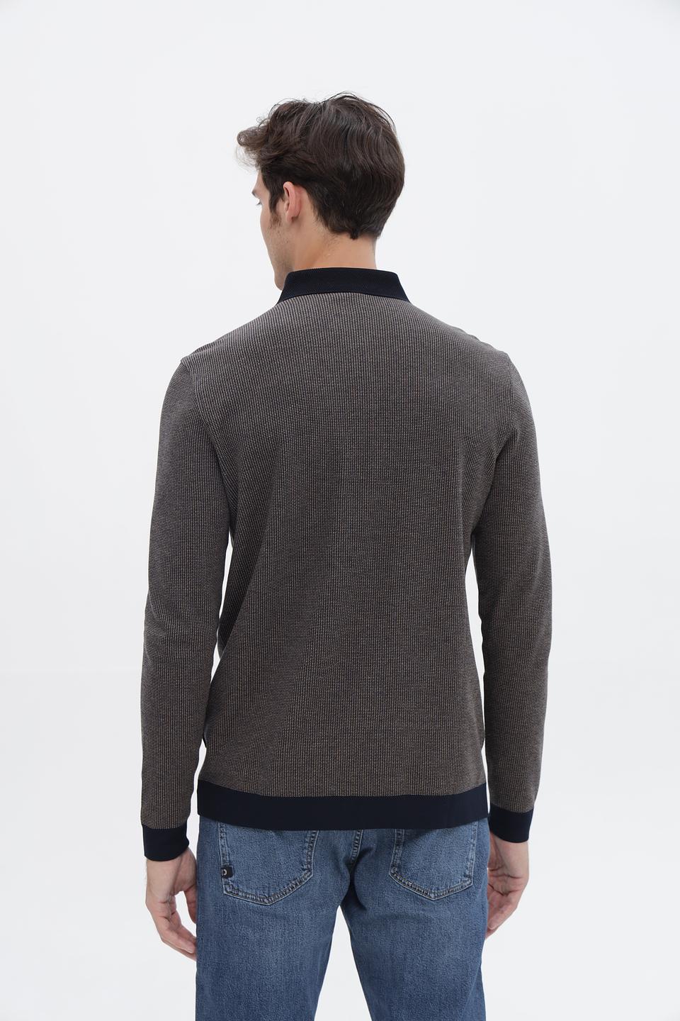 Джемпер Bugatti с воротником-поло