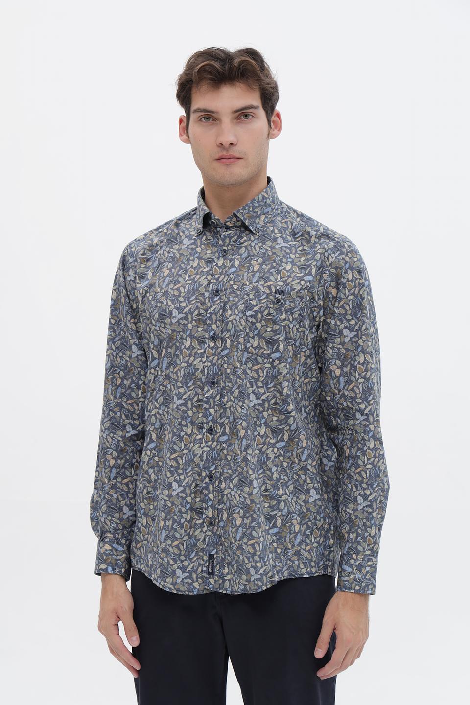 Рубашка Casa Moda с принтом