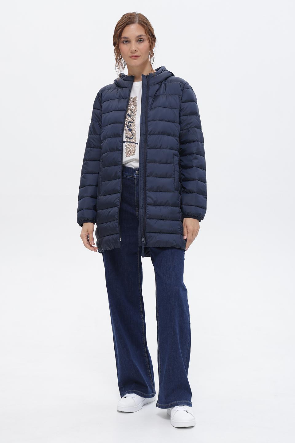 Пальто стеганое Tom Tailor denim