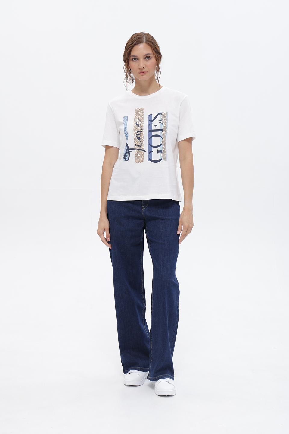 Футболка Gerry Weber с принтом