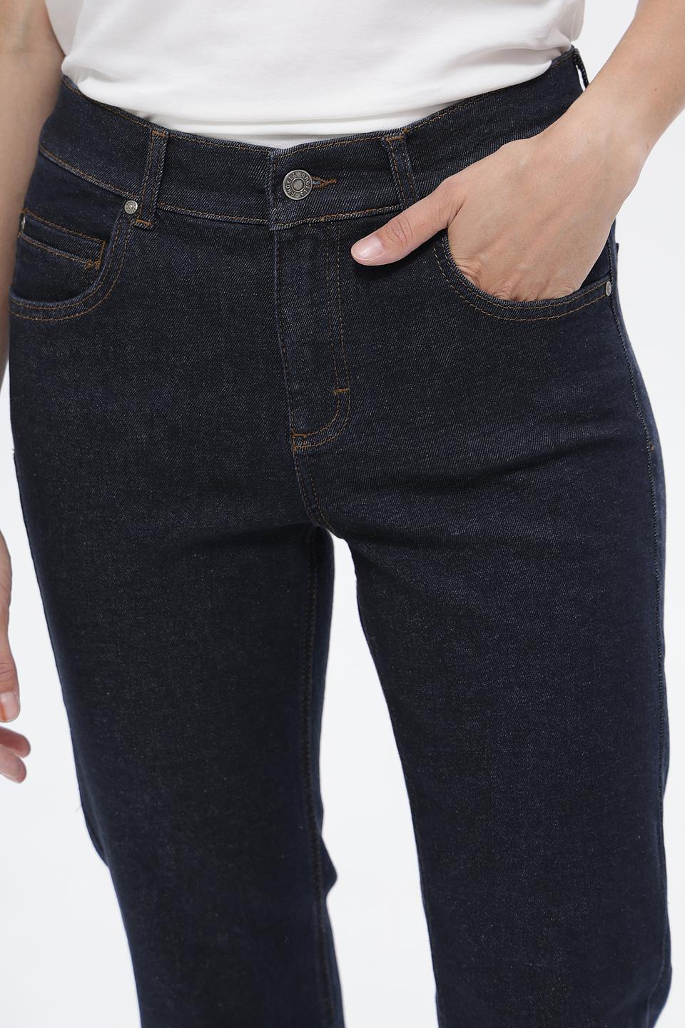 Джинсы Angels классические тёмно-синие