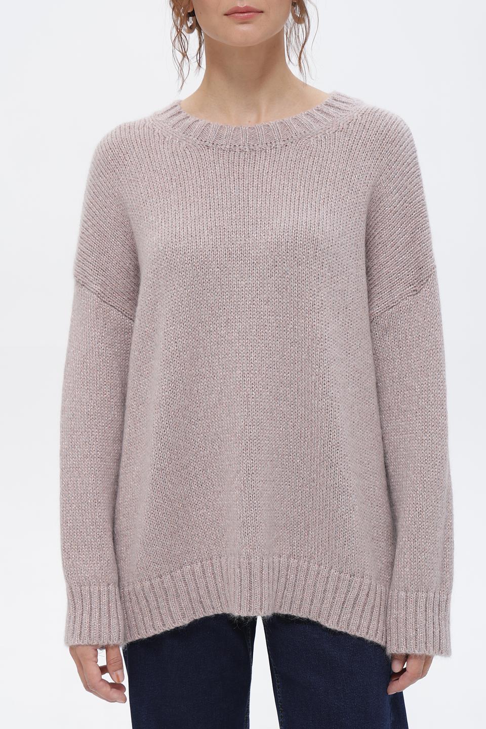 Пуловер Croche женский бежевый