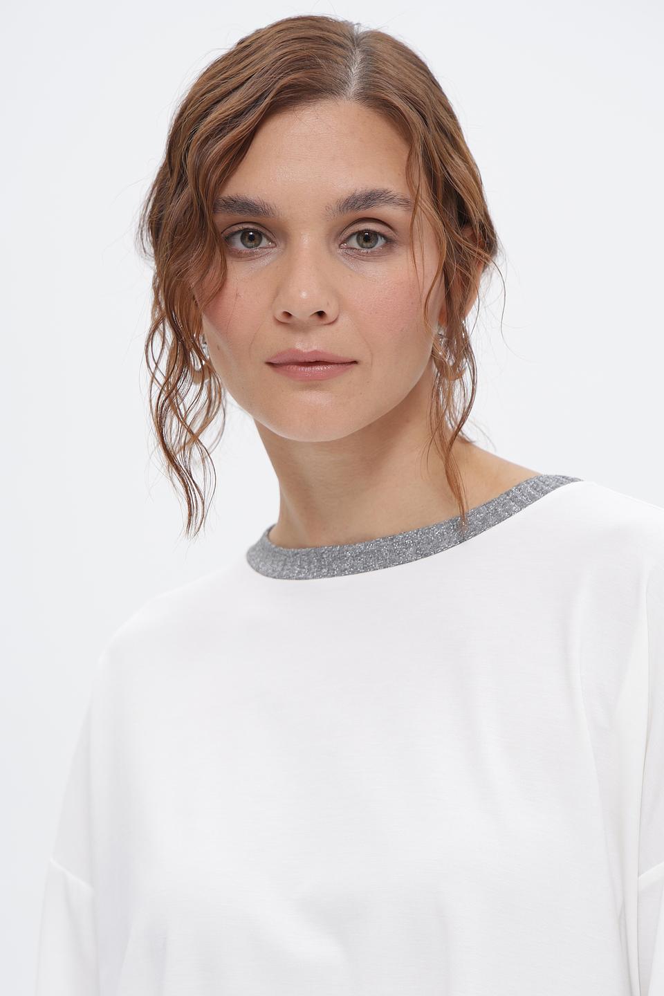 Блузка Croche с отделкой