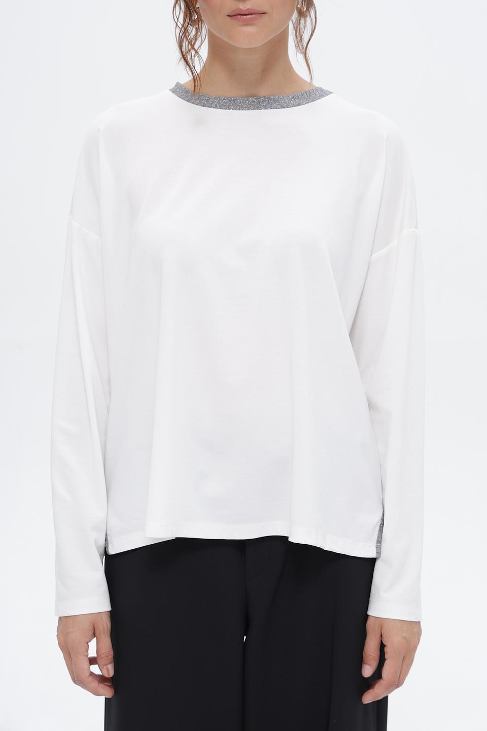 Блузка Croche с отделкой