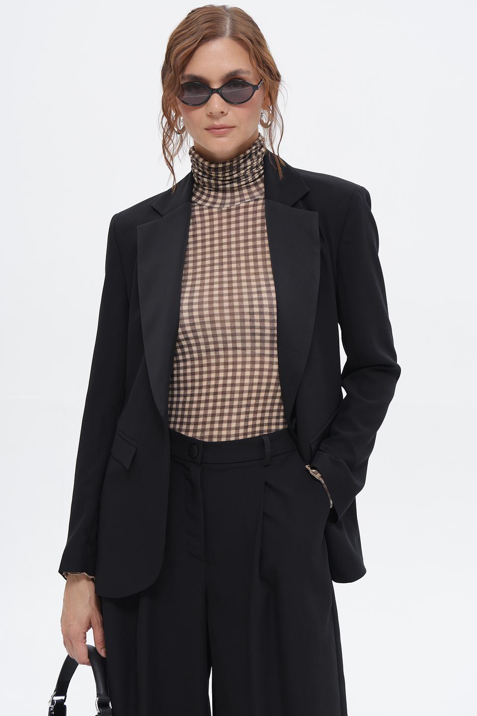 Жакет Croche черный