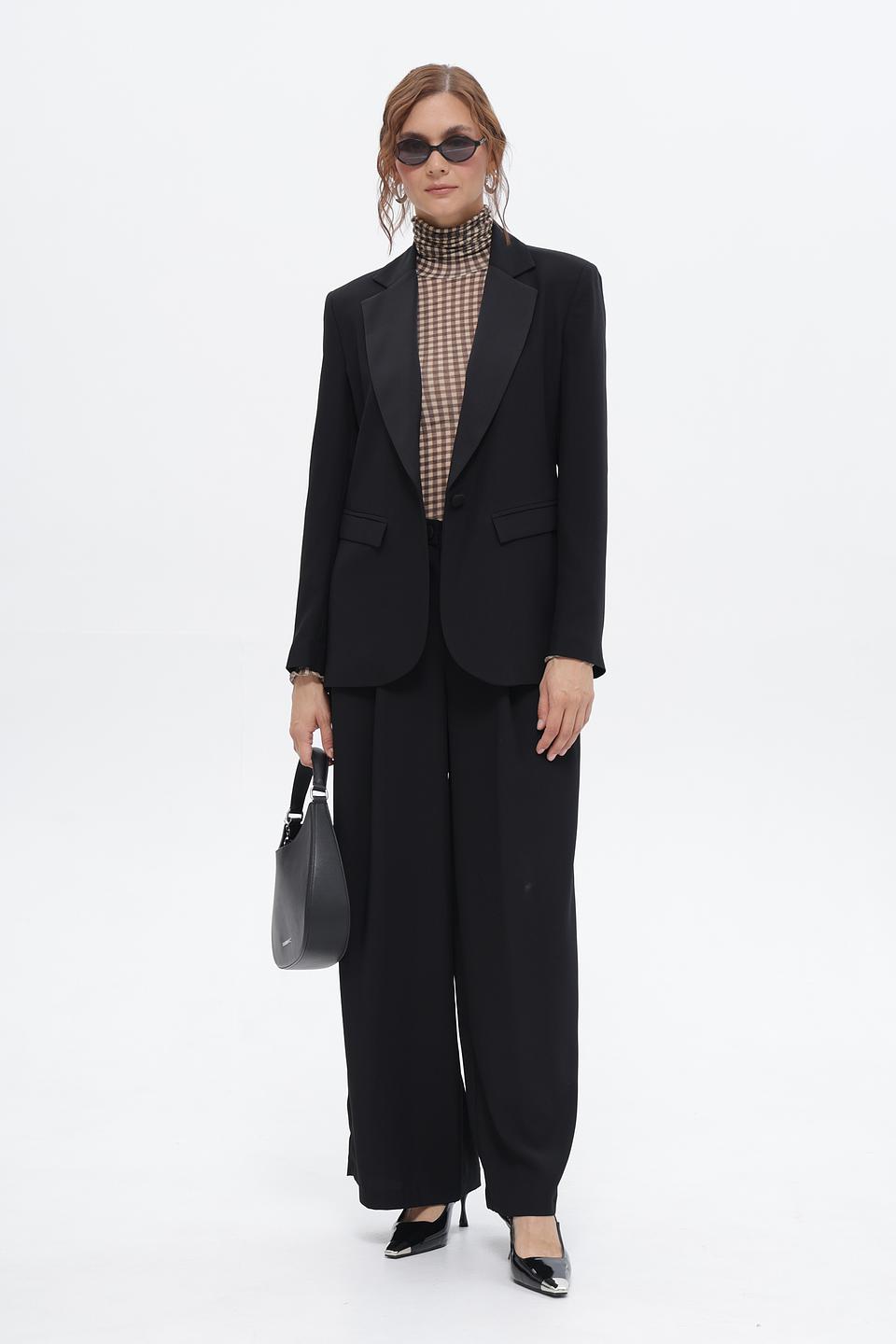 Жакет Croche черный