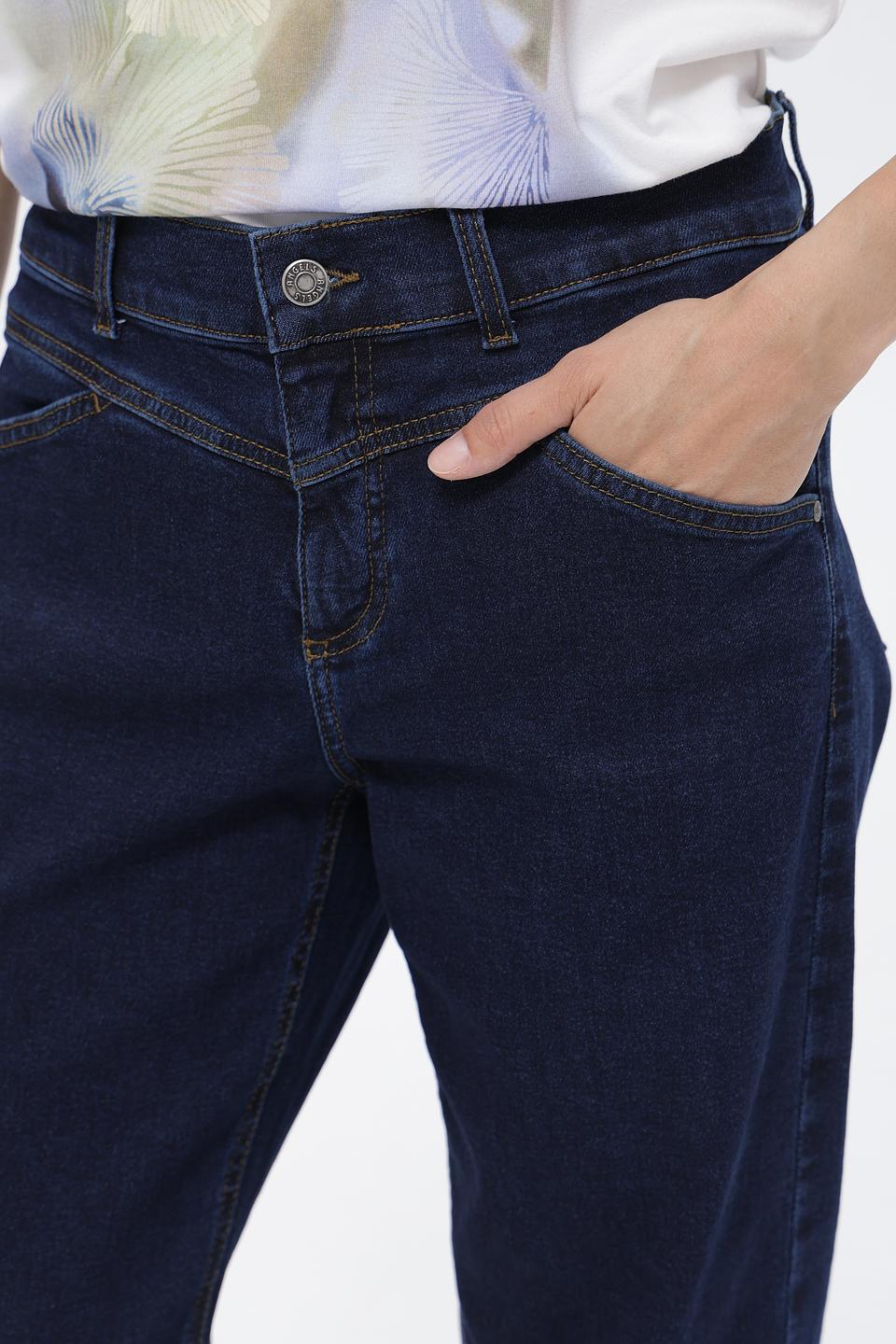 Джинсы Angels прямого кроя синие