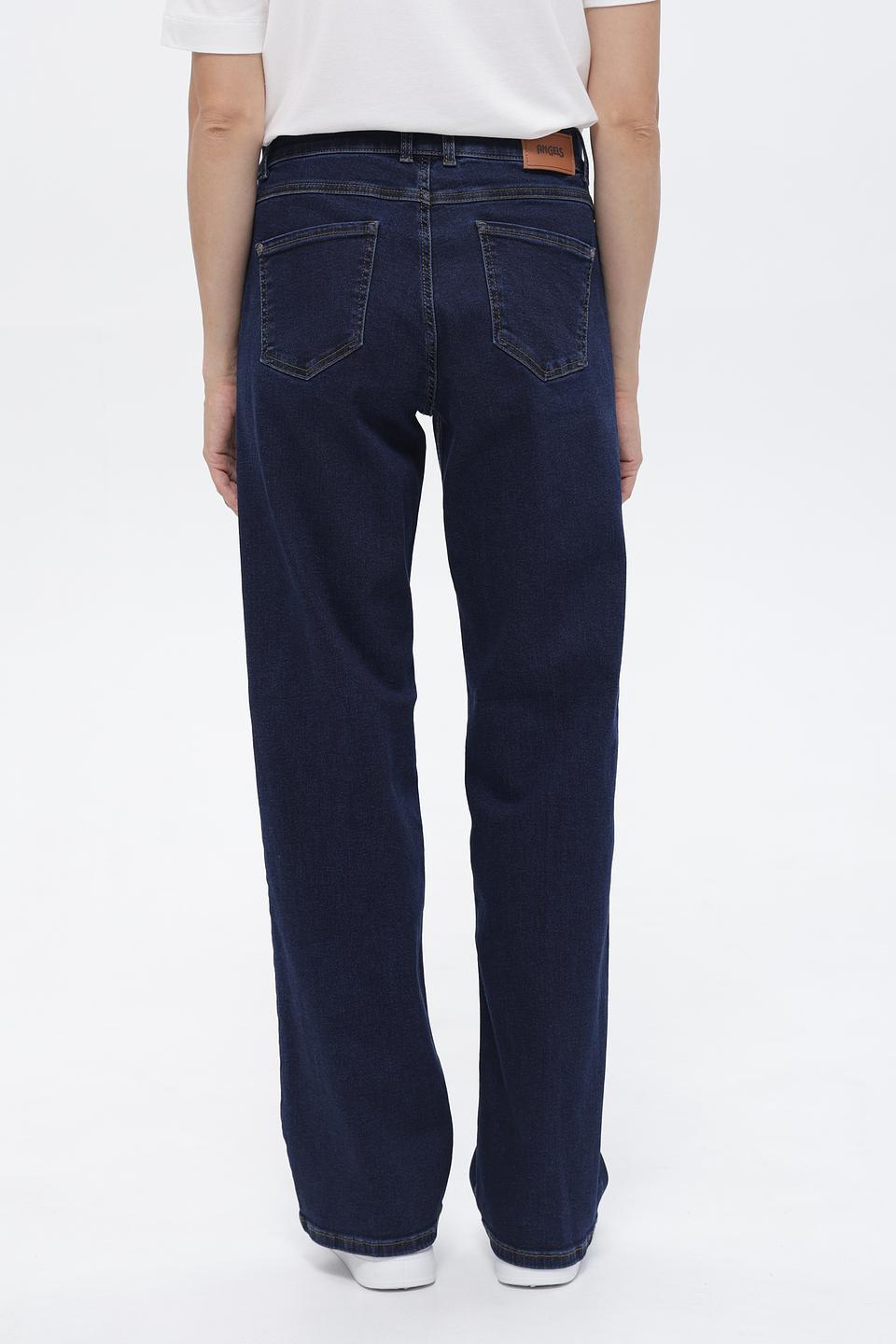 Джинсы Angels прямого кроя синие