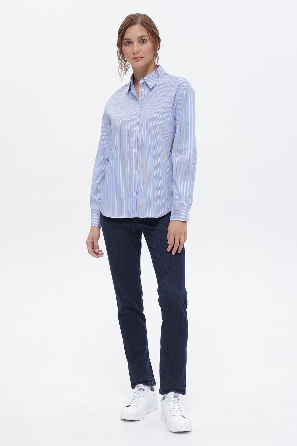 Рубашка Rabe collection в полоску