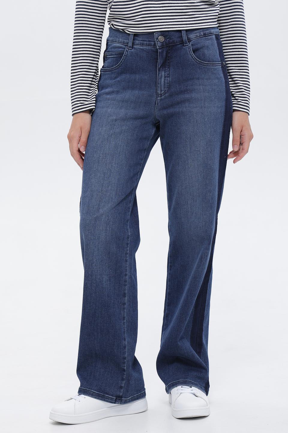 Джинсы клеш Rabe collection синие