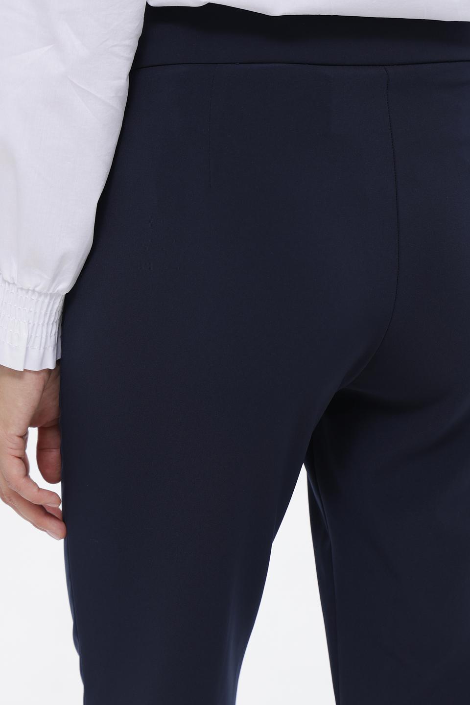 Брюки классические Bianca темно-синие