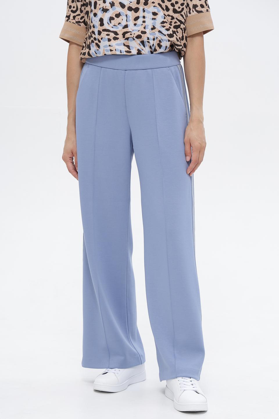 Брюки Lecomte спортивные голубые