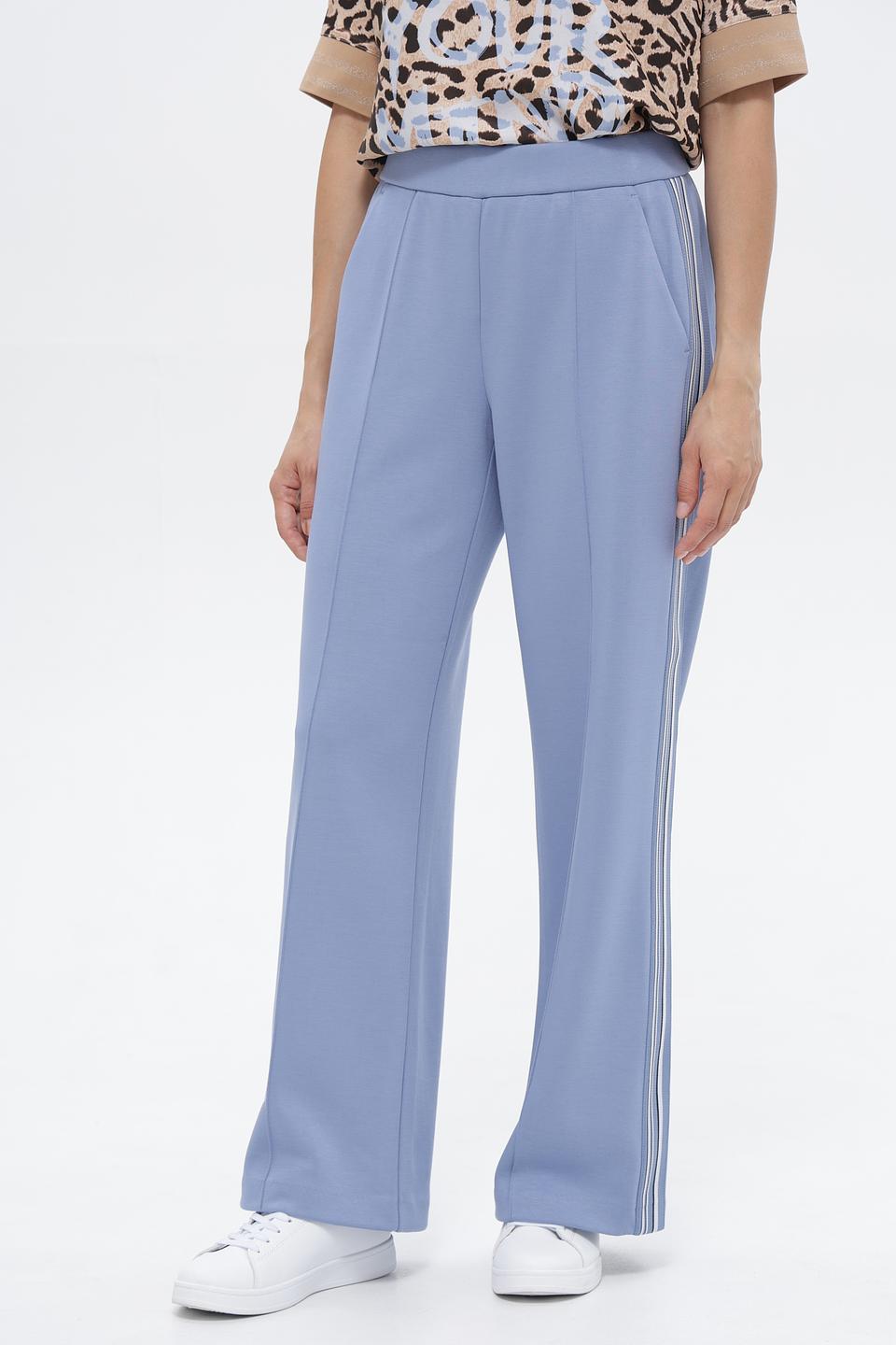 Брюки Lecomte спортивные голубые