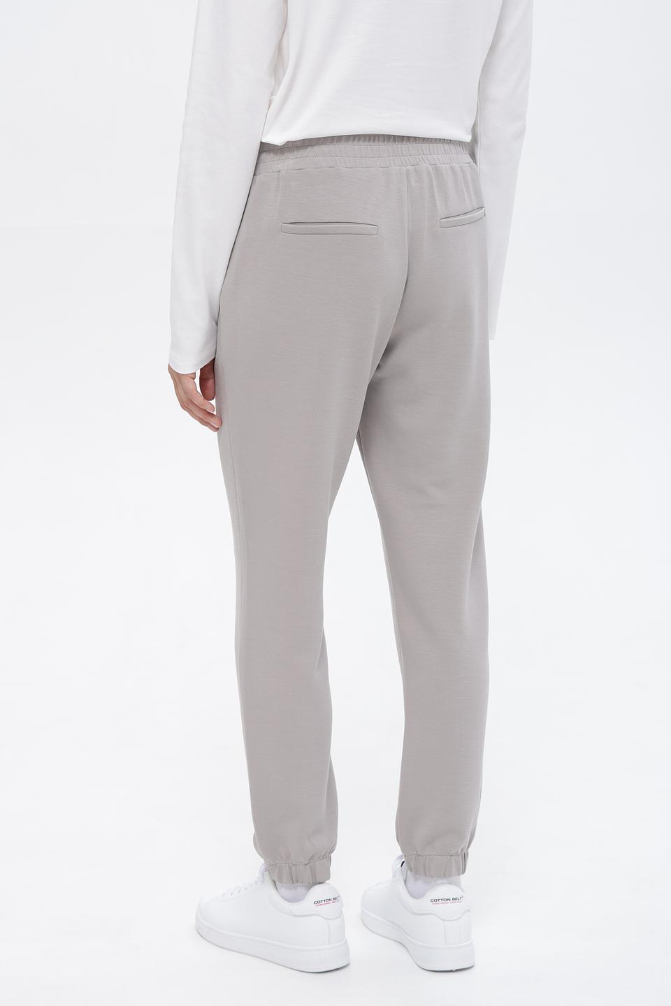 Брюки Monari серые с манжетами