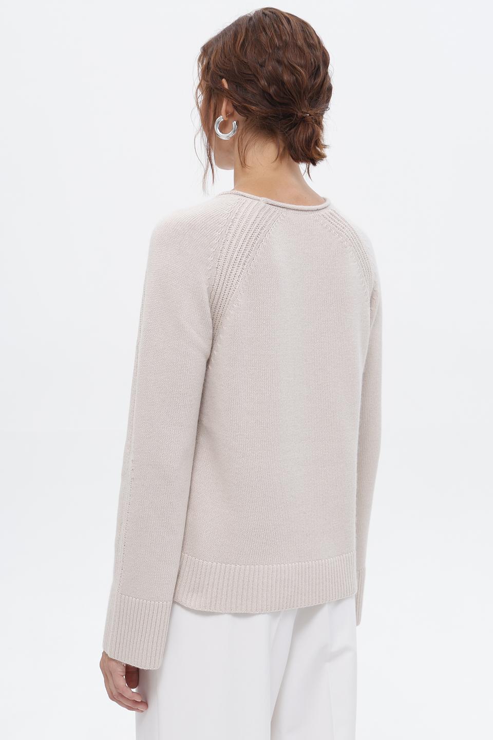 Пуловер Pezzo бежевый