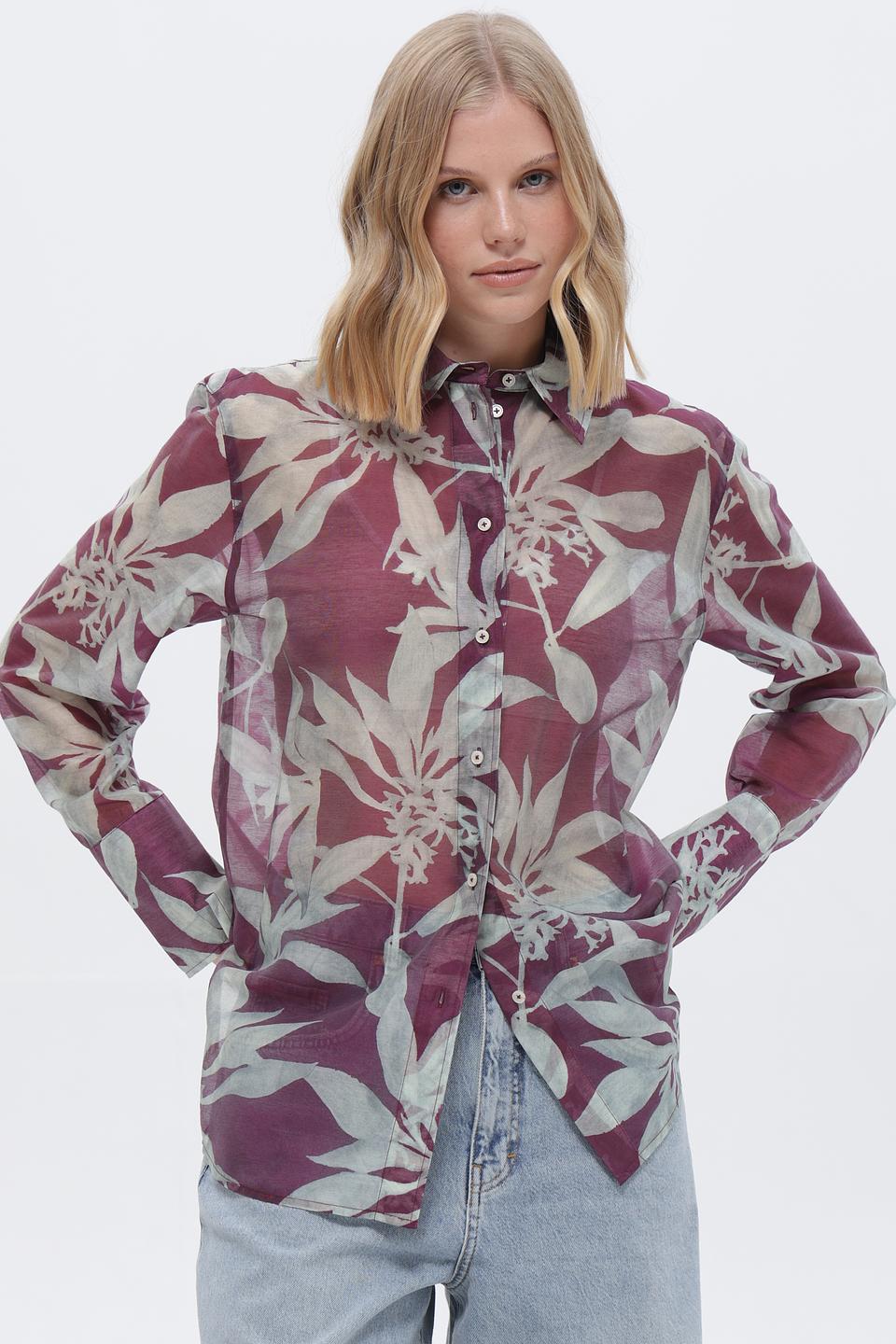 Блузка Marc O Polo с цветочным принтом