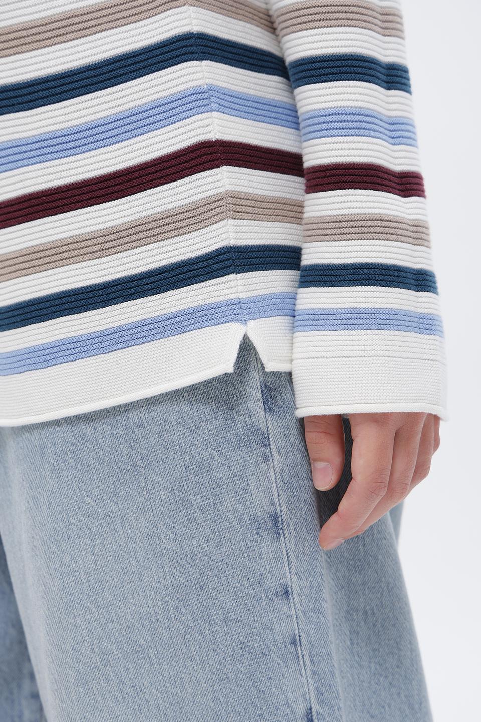 Пуловер Tom Tailor в полоску