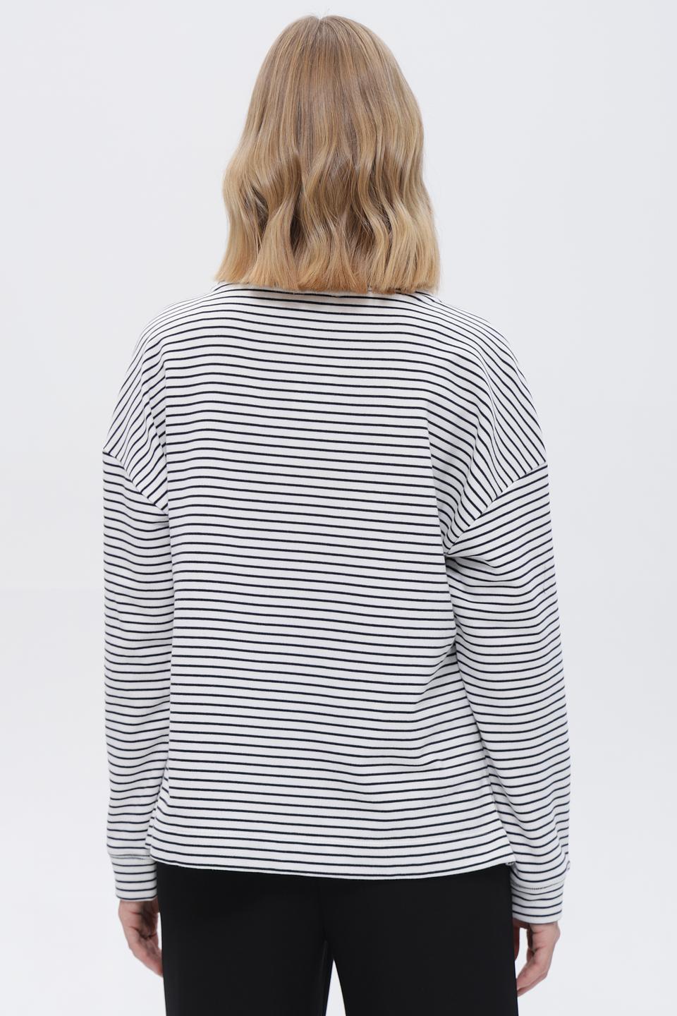 Пуловер Tom Tailor в полоску