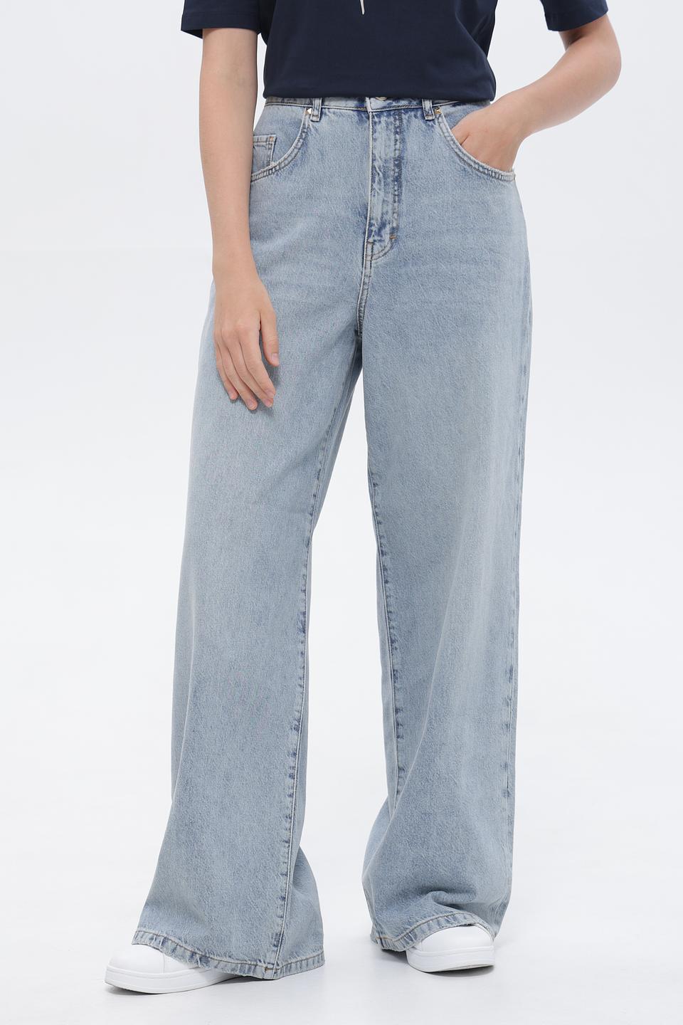 Джинсы клеш Marc Aurel голубые